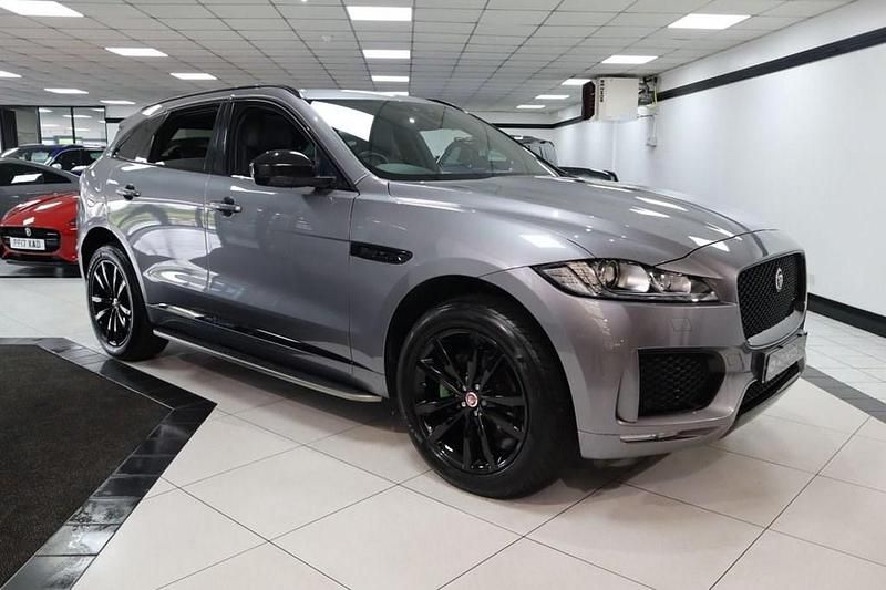 Grey Used 2020 Jaguar F-Pace Chequered Flag SUV | £23,949 (Good price) - Image 1/4