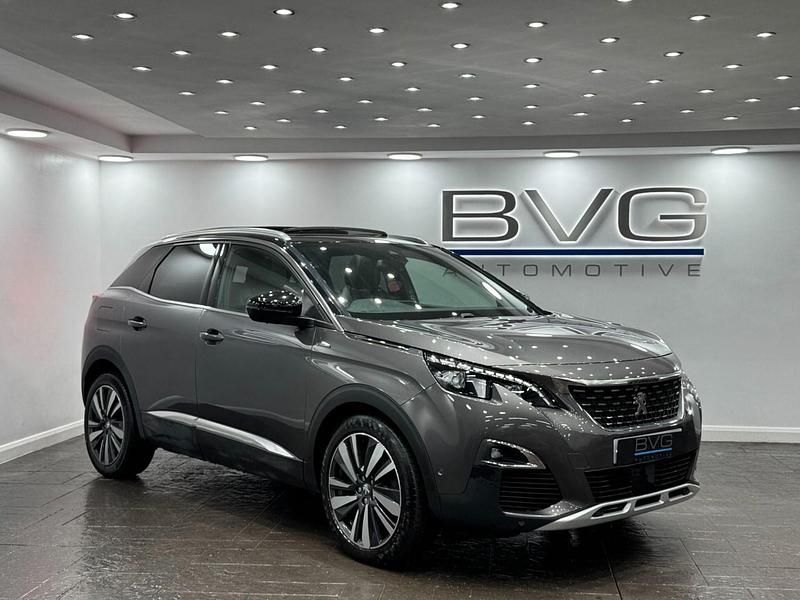 Grey Used 2018 Peugeot 3008 GT-line Hatchback | £10,994 (Fair price) - Image 1/2