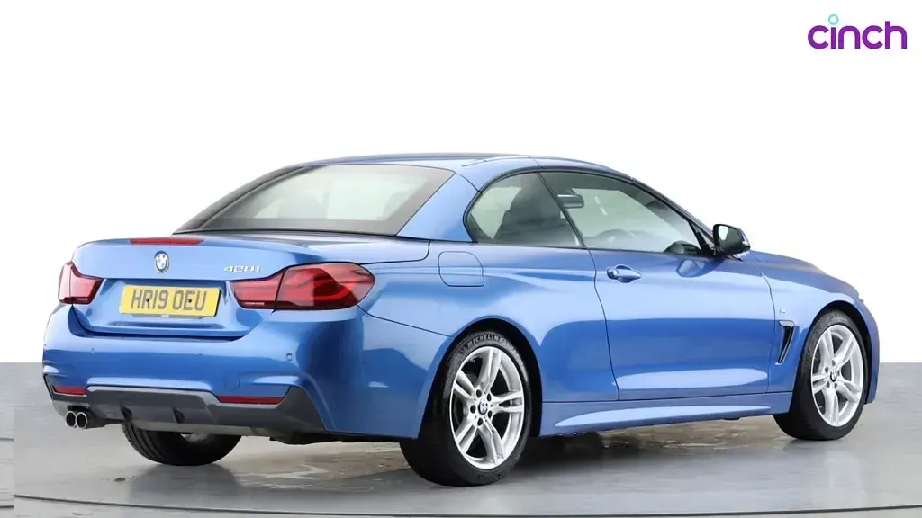 Used BMW 420 M Sport 2019 Blue Cabriolet