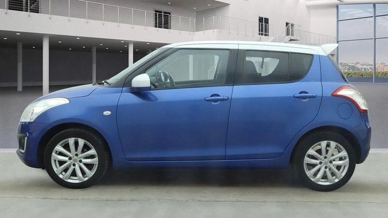 Used Suzuki Swift SZ-L 94 HP (69 kW) 2015 Blue/white Hatchback