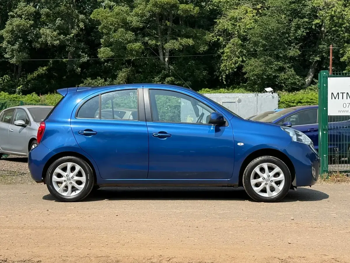 Used Nissan Micra Acenta 80 HP (58 kW) 2014 Blue Hatchback