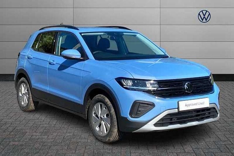 Used VW T-Cross Life 95 HP (69 kW) 2025 Blue SUV