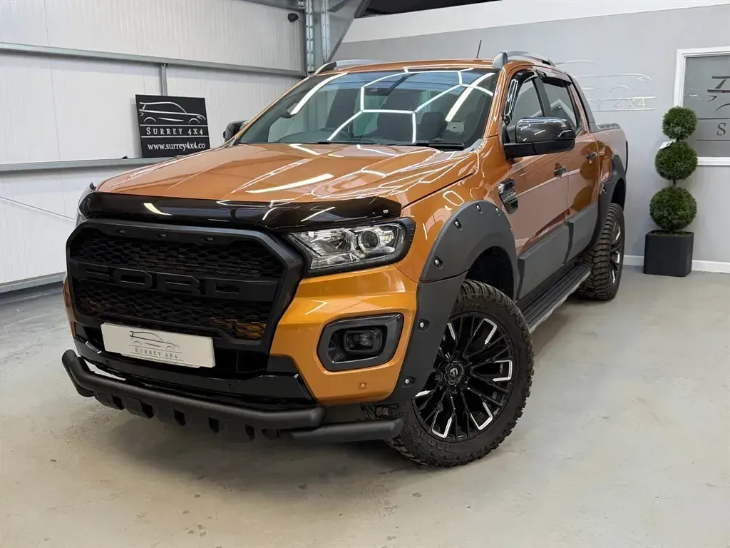 Used Ford Ranger Wildtrack 2019 Orange Pickup