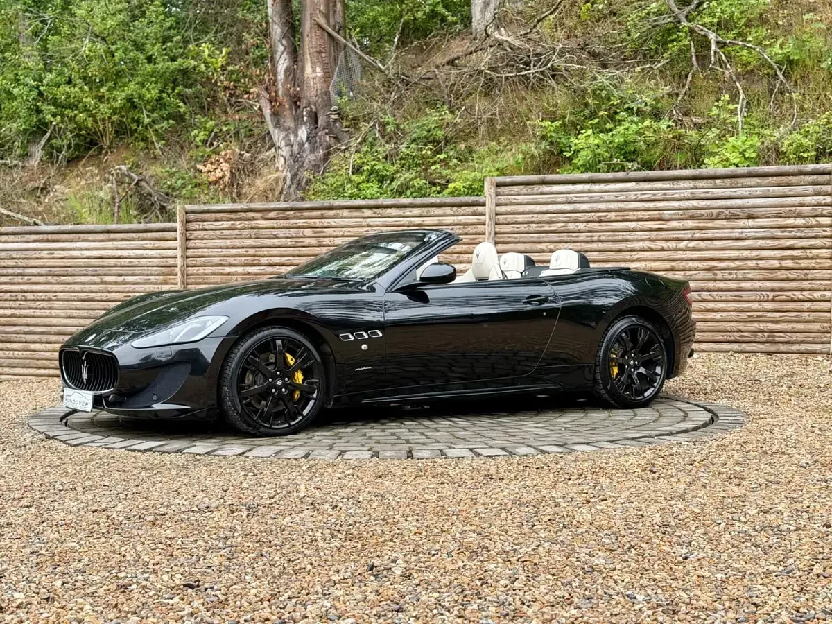 Used Maserati GranCabrio 2015 Black Cabriolet