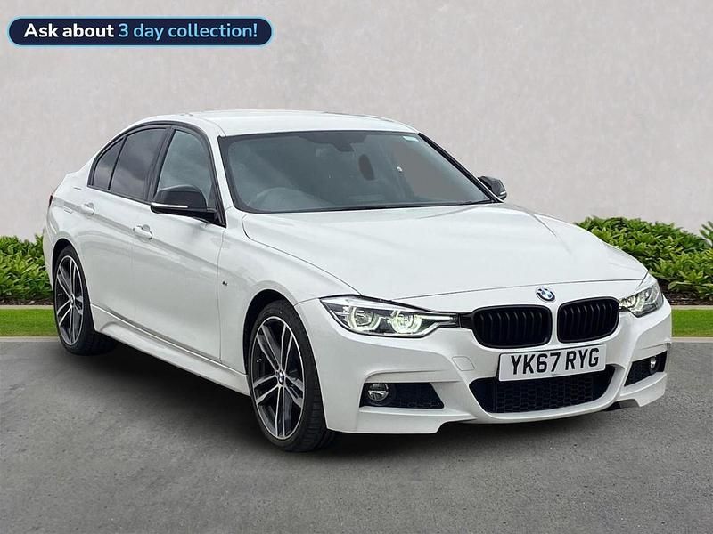 White Used 2017 BMW 320 M Sport Sedan | £14,915 (Fair price) - Image 1/4