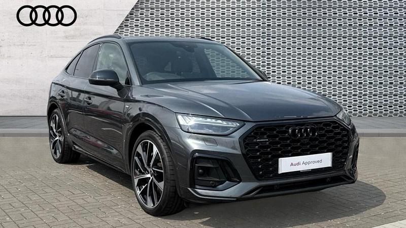 Grey Used 2023 Audi Q5 Advanced SUV | £47,218 (Expensive) - Image 1/4
