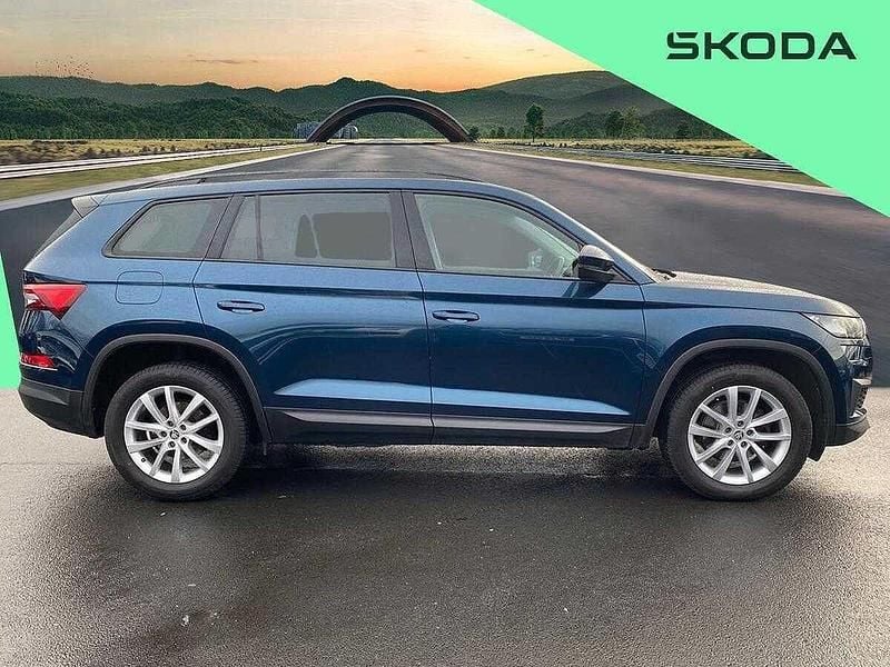 Used Skoda Kodiaq SE 150 HP (110 kW) 2022 Blue SUV