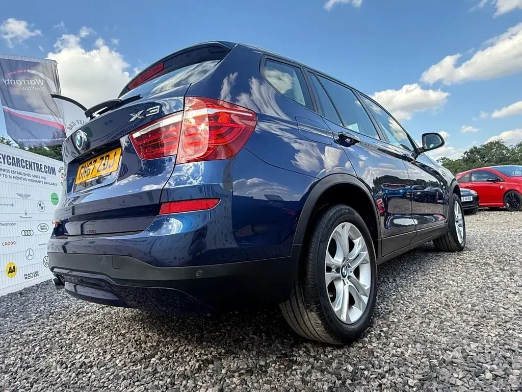 Used BMW X3 190 HP (139 kW) 2017 Blue SUV