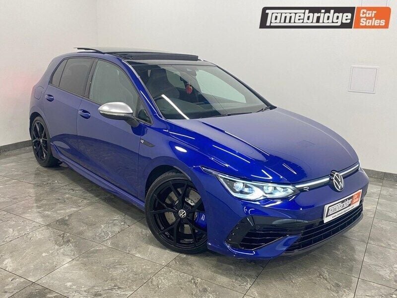Blue Used 2023 VW Golf VIII R Hatchback | £34,995 (Expensive) - Image 1/4