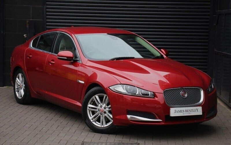 Red Used 2013 Jaguar XF Luxury Sedan | £3,990 (Good price) - Image 1/4
