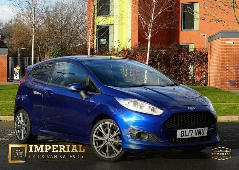 Used Ford Fiesta ST-Line 2017 Blue Hatchback