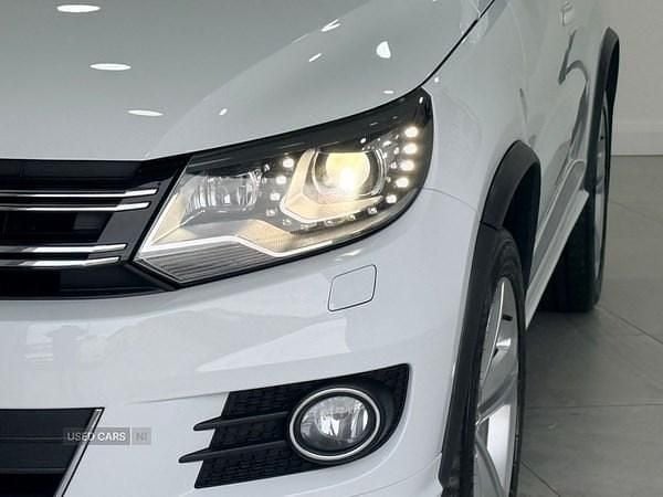 Used VW Tiguan R-line Edition 150 HP (110 kW) 2016 White SUV