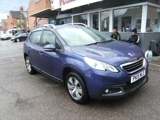 Blue Used 2015 Peugeot 2008 Active SUV | £4,495 (Fair price) - Image 1/4