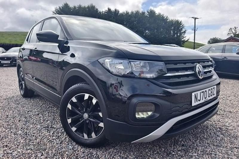 Used VW T-Cross S 95 HP (69 kW) 2020 Black SUV