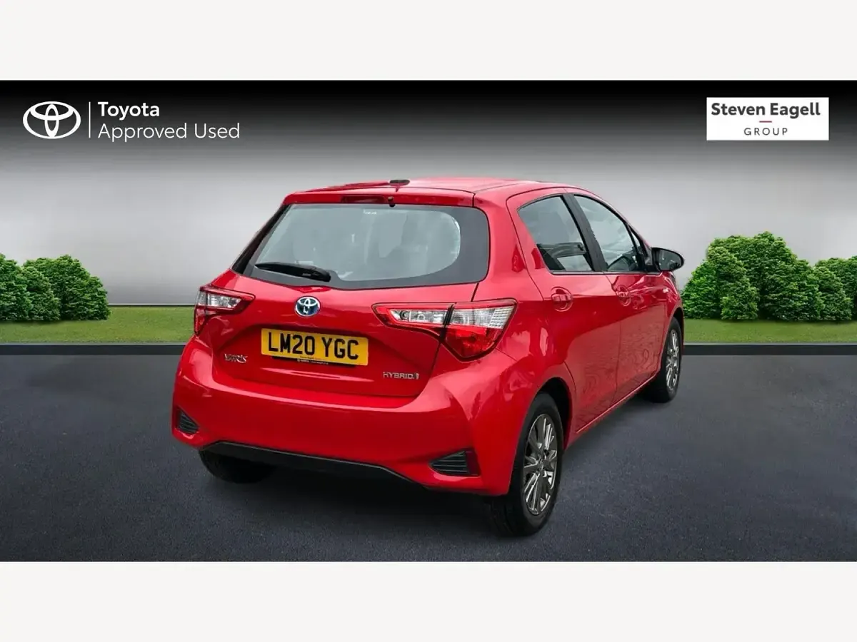 Used Toyota Yaris 2020 Red Hatchback