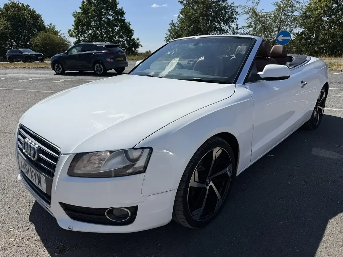 Used Audi A5 Cabriolet 2011 White Cabriolet