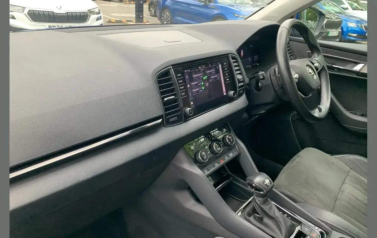 Used Skoda Karoq SE L 150 HP (110 kW) 2023 Blue SUV