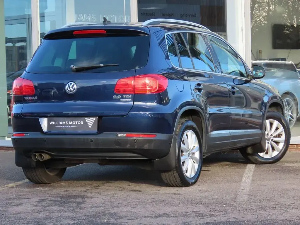 Used VW Tiguan Match 139 HP (102 kW) 2014 Blue SUV