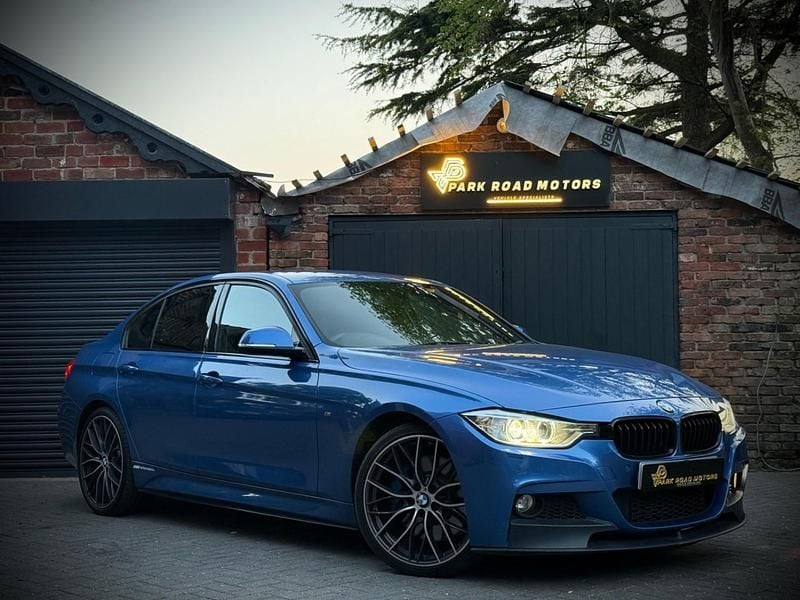 Used BMW 330 M Sport 2015 Blue Sedan