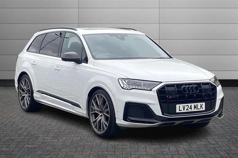 Glacier white Used 2024 Audi SQ7 Comfort SUV | £72,250 (Fair price) - Image 1/4