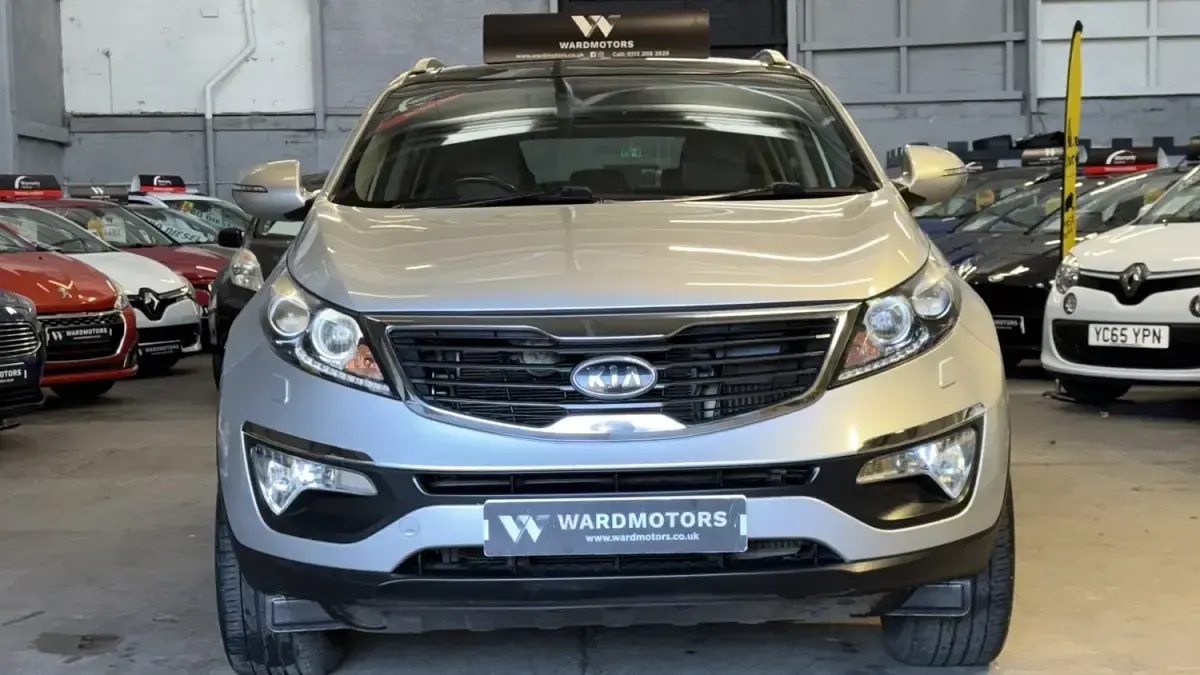 Begagnad Kia Sportage Silver 134 HK (98 kW) 2012 Silver SUV