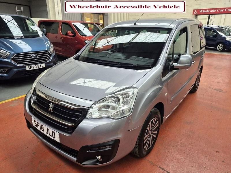 Grey Used 2018 Peugeot Partner S MPV | £10,495 (A bit pricey) - Image 1/4