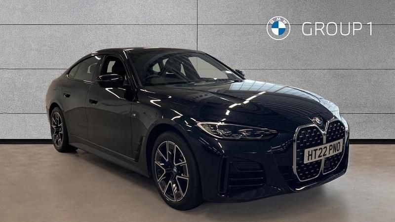 Black Used 2022 BMW 430 Gran Coupé M Sport Coupe | £31,495 (Fair price) - Image 1/4