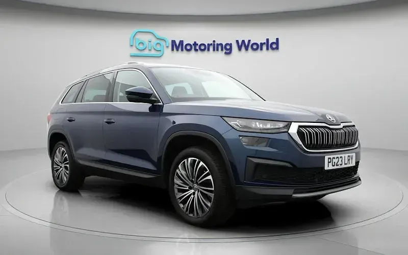Used Skoda Kodiaq SE L Executive 150 HP (110 kW) 2023 Blue SUV