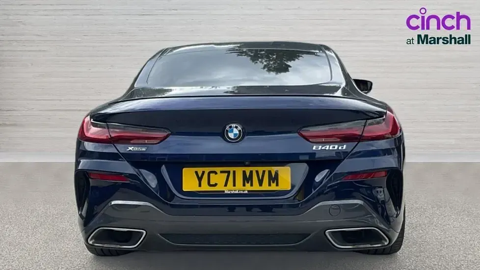 Used BMW 840 M Sport 340 HP (250 kW) 2021 Blue Coupe