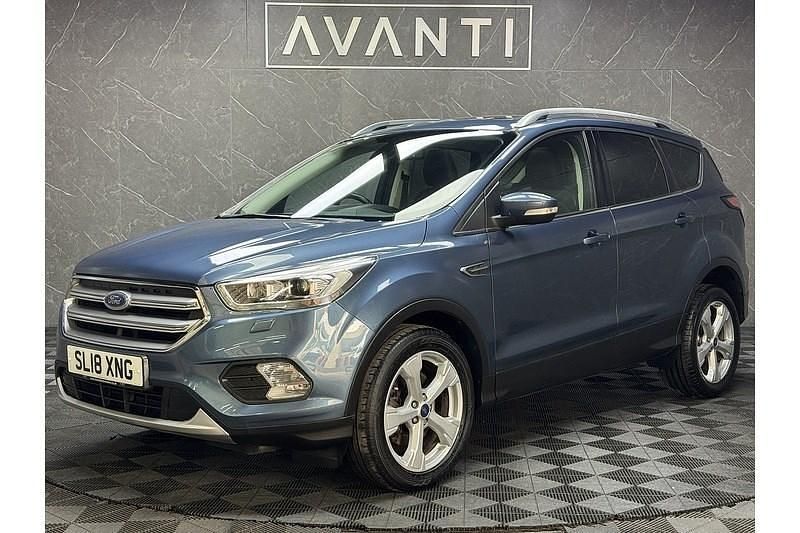 Second-hand Ford Kuga Titanium X 150 CP (110 kW) 2018 Albastru SUV