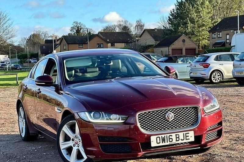 Red Used 2016 Jaguar XE Portfolio Sedan | £7,894 (Fair price) - Image 1/1