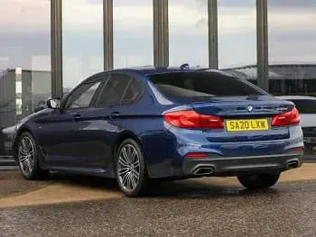 Used BMW 530 M Sport 265 HP (194 kW) 2020 Blue Sedan