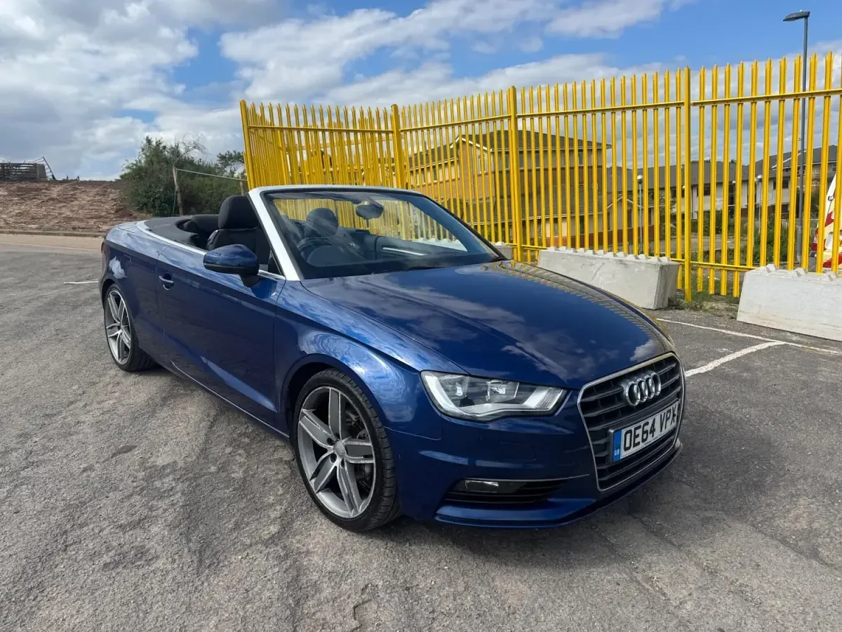 Used Audi A3 Cabriolet Sport 2015 Blue Cabriolet
