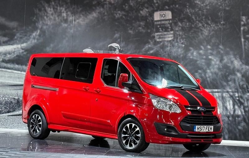 Red Used 2017 Ford Tourneo Titanium MPV | £17,950 (Fair price) - Image 1/4