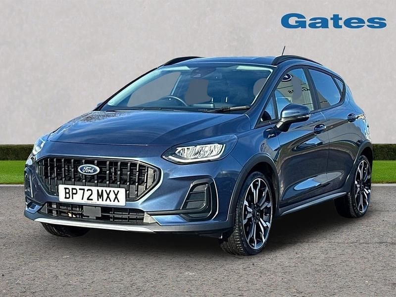 Used Ford Fiesta Active X 125 HP (91 kW) 2022 Blue Hatchback