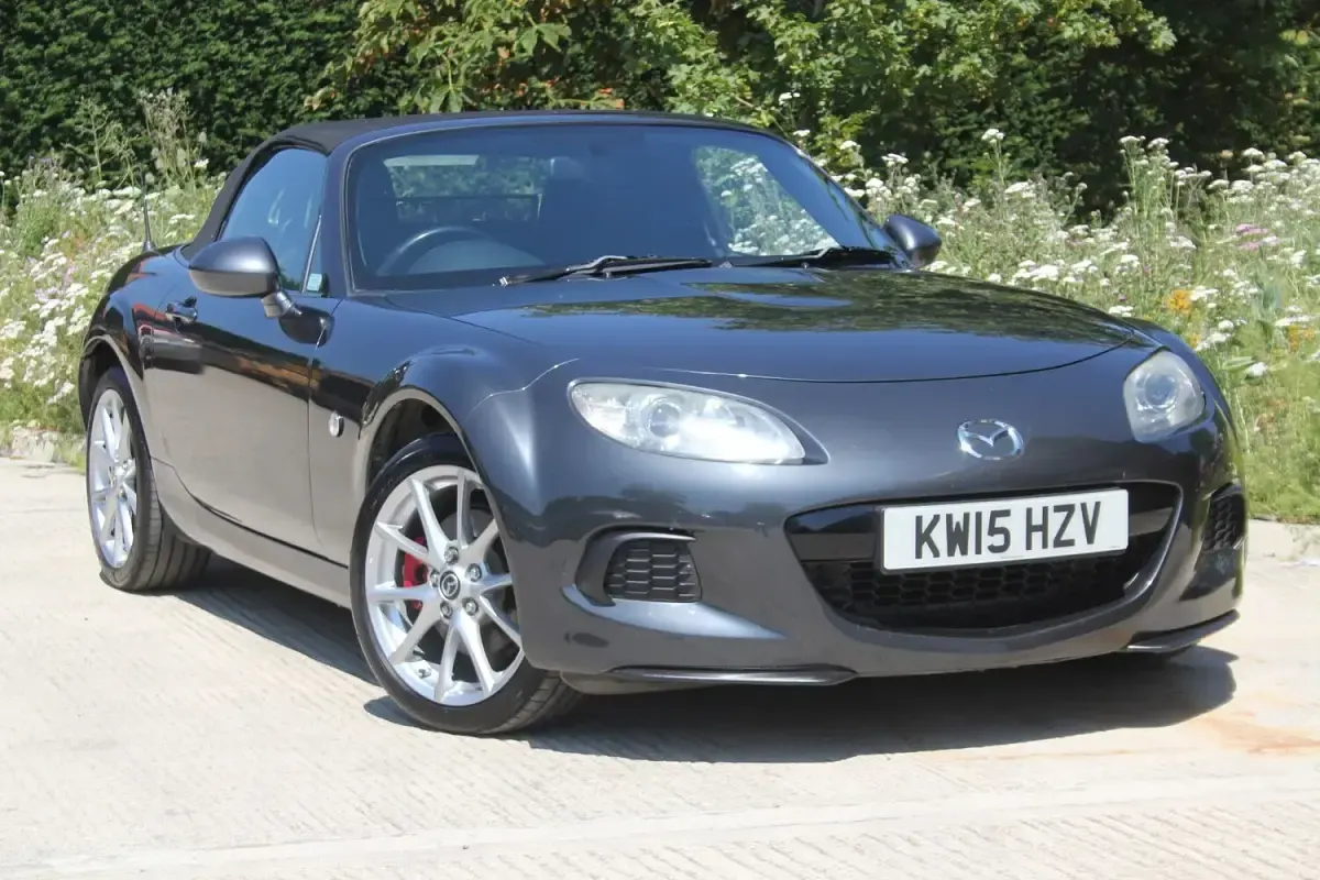 Used Mazda MX5 126 HP (92 kW) 2015 Grey Cabriolet