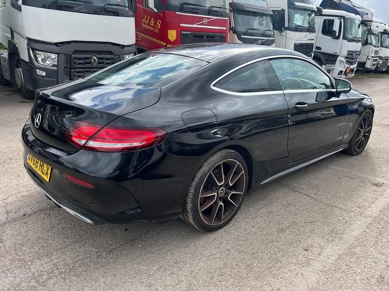 Used Mercedes C220 AMG Line Premium 2019 Black Coupe