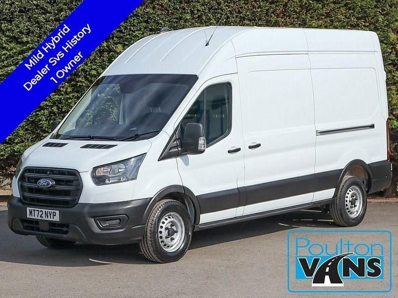 White Used 2022 Ford Transit Van | £16,950 (Fair price) - Image 1/3