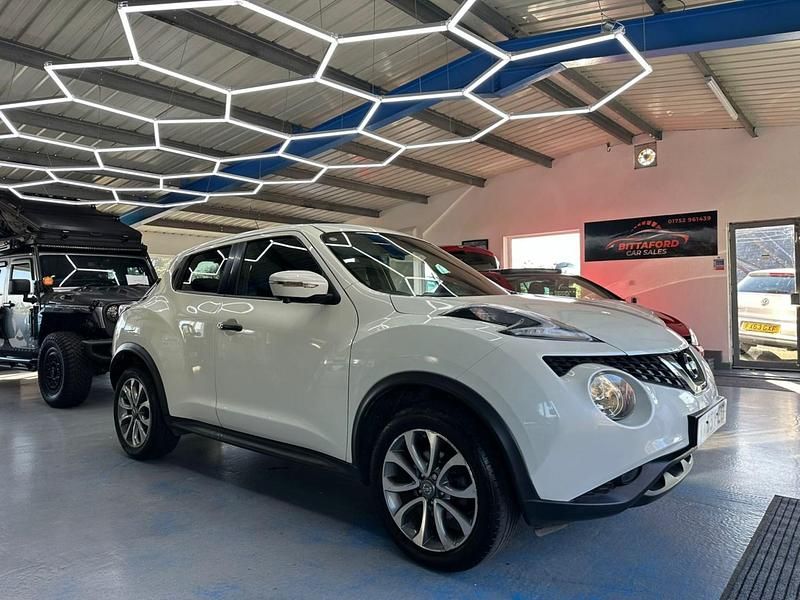 Used Nissan Juke Tekna 2016 White SUV