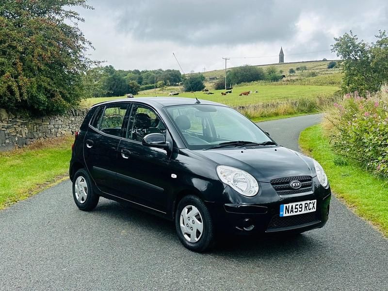 Black Used 2009 Kia Picanto 2 Hatchback | £1,500 (Fair price) - Image 1/4