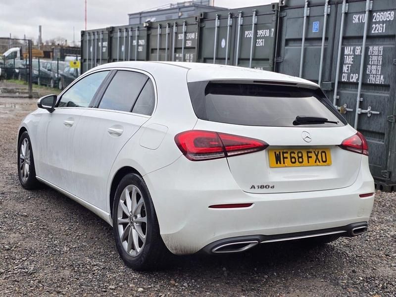 Used Mercedes A180 116 HP (85 kW) 2018 White Hatchback