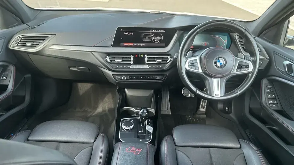 Used BMW 128 ti Comfort Edition 261 HP (191 kW) 2021 White Hatchback