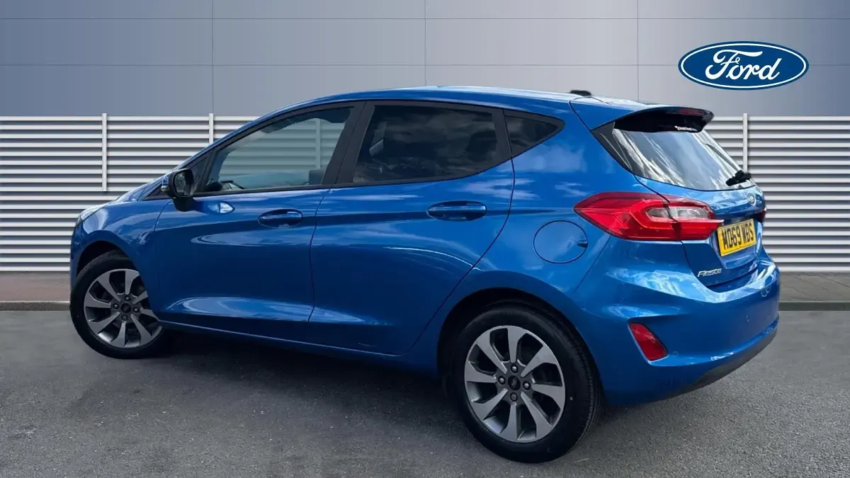 Used Ford Fiesta Trend 95 HP (69 kW) 2020 Blue Hatchback