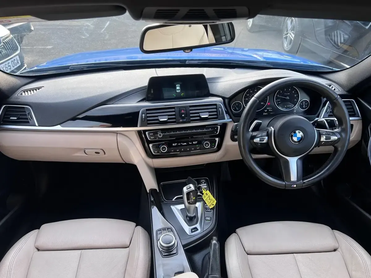 Used BMW 330e M Sport 252 HP (185 kW) 2018 Blue Sedan