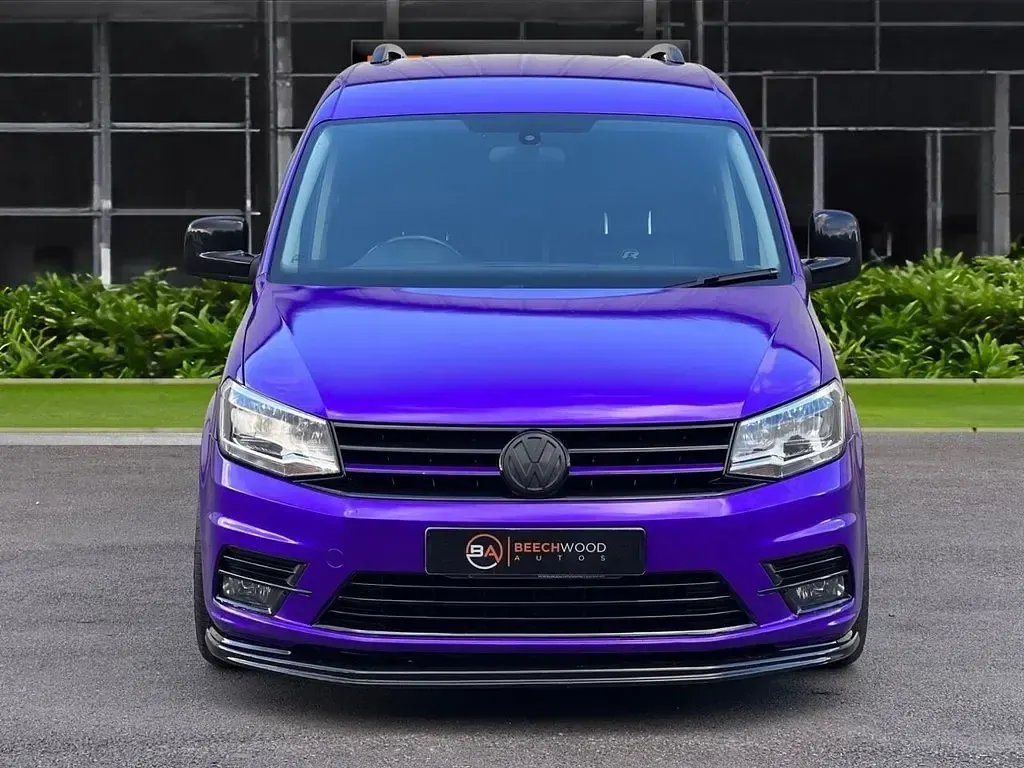 Used VW Caddy Black Edition 102 HP (75 kW) 2017 Black MPV