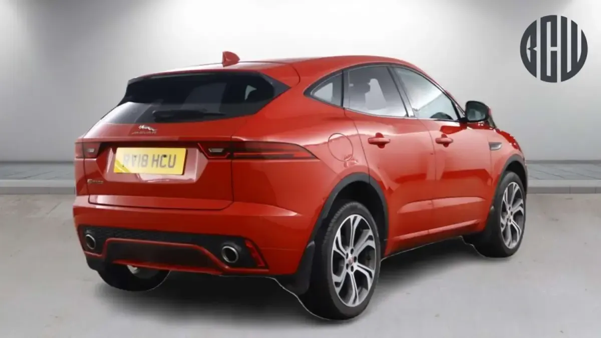 Usado Jaguar E-Pace First Edition 2018 Vermelho SUV