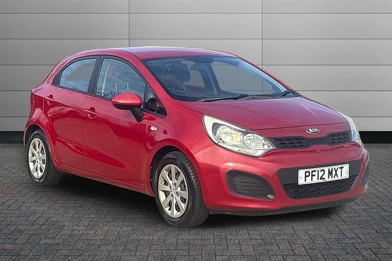 Used Kia Rio 84 HP (61 kW) 2012 Red Hatchback