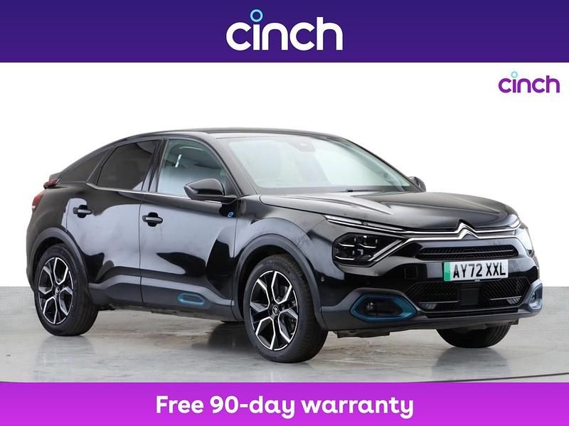Black Used 2022 Citroën e-C4 Shine Hatchback | £11,999 (Fair price) - Image 1/3