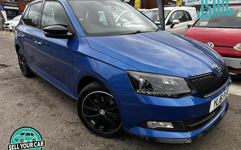 Used Skoda Fabia Monte Carlo 110 HP (80 kW) 2016 Blue Hatchback