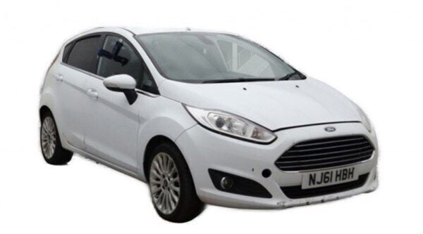 White Used 2011 Ford Fiesta Titanium Hatchback | £3,195 (Fair price) - Image 1/1